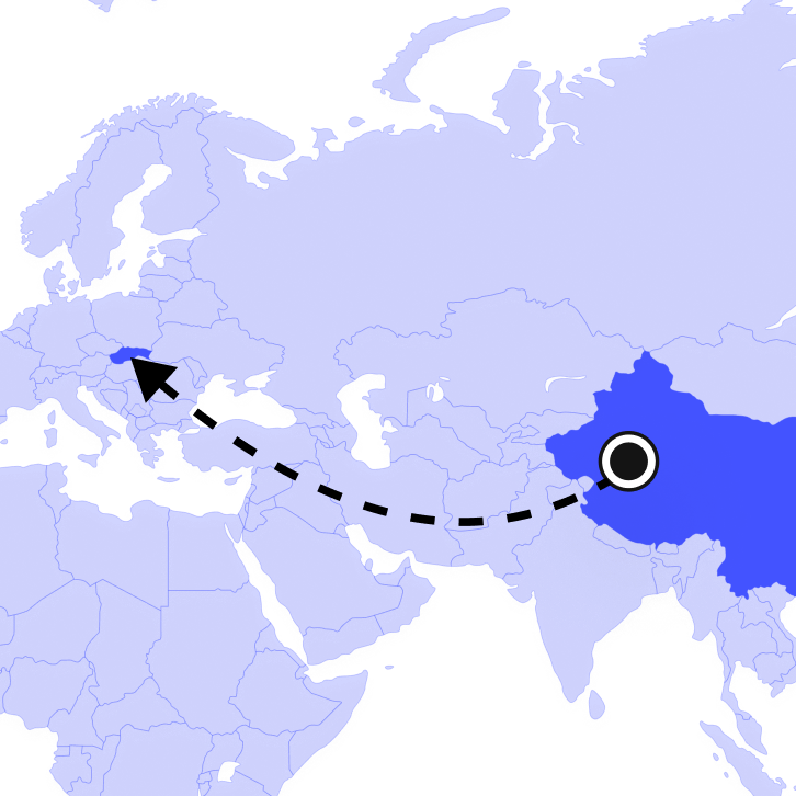 Shipping From China to Slovakia